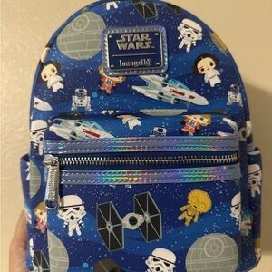 Loungefly Star Wars Blue Mini Backpack